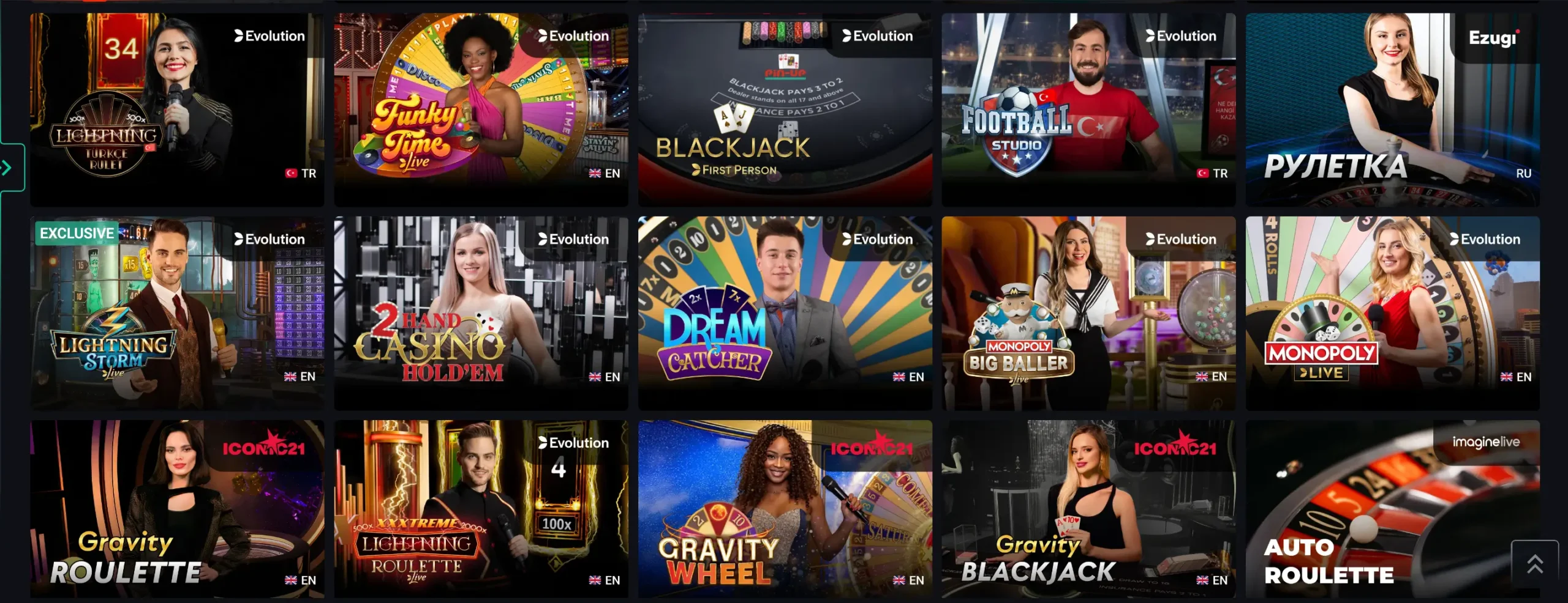 casino en vivo